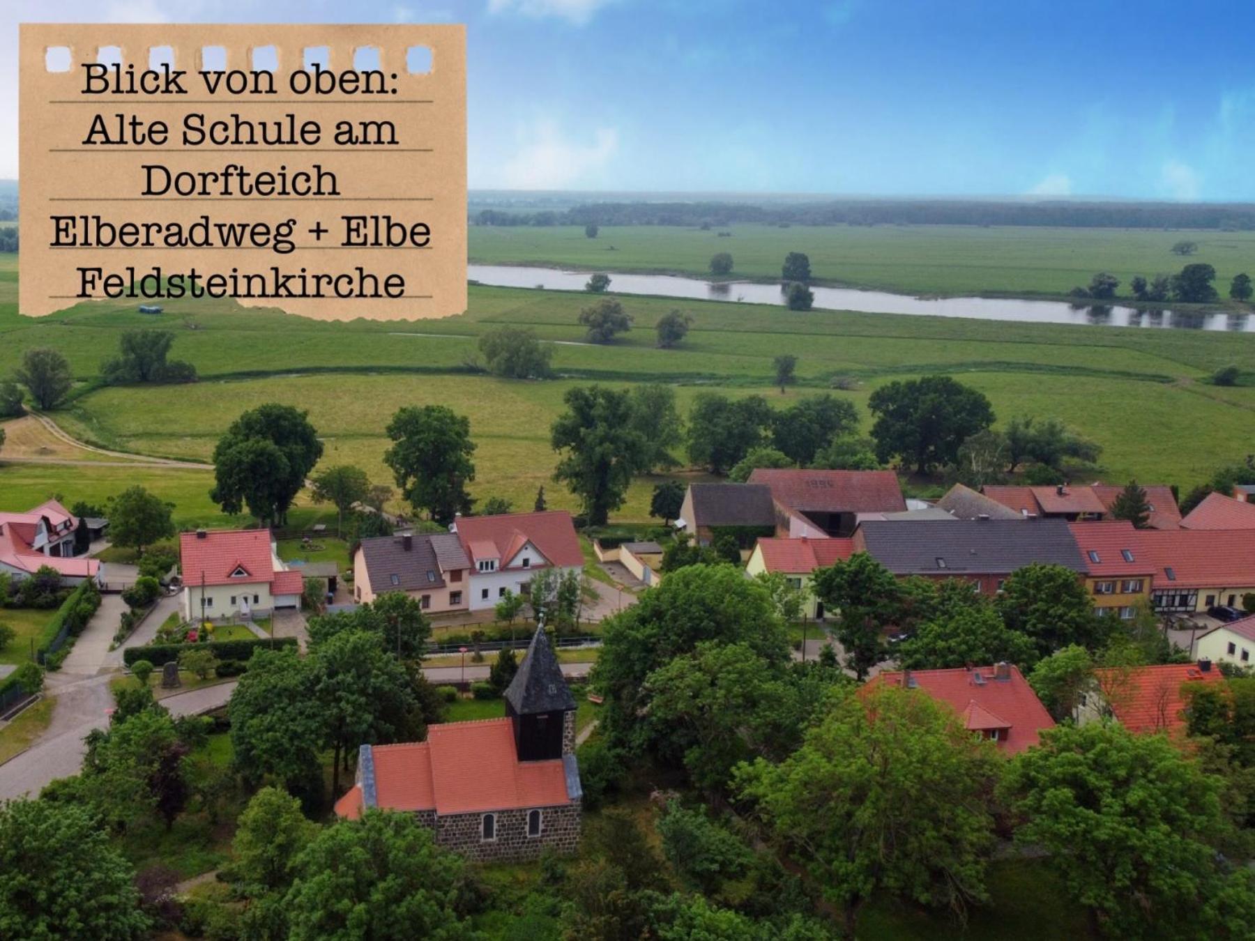 Alte Schule Wittenberg, 3 Ferienwohnungen Fuer Bis Zu 12 Personen, An Der Elbe, Mit Garten المظهر الخارجي الصورة